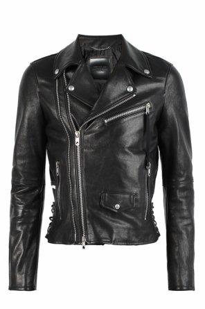 Leather biker jacket, zdjęcie 1 Leather biker jacket od Diesel Black Gold for VITKAC